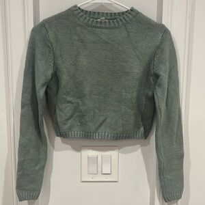 S Garage green sweater